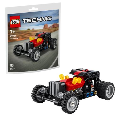 LEGO TECHNIC Hot Rod Car – 30735 (In busta: 17×18 cm)…x30